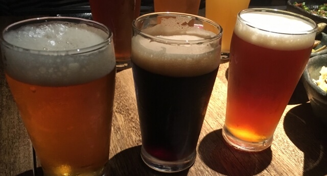 3種類のビール