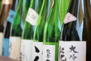 並んでいる日本酒